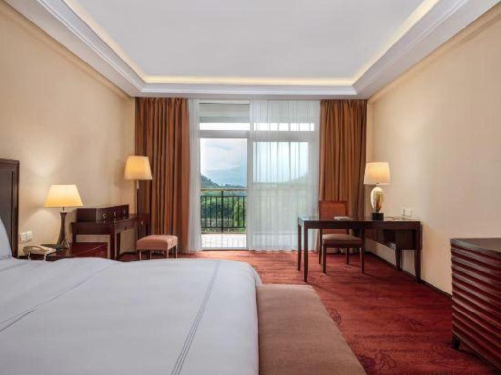 Hongzhushan Hotel Mount Emei Leshan Esterno foto